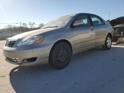 Toyota Corolla CE salvage cars for sale: 2005 Toyota Corolla CE