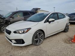 Salvage cars for sale from Copart Temple, TX: 2020 Subaru Impreza Sport