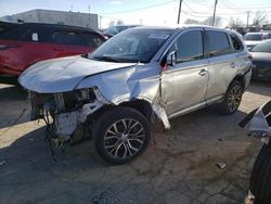 Vehiculos salvage en venta de Copart Chicago Heights, IL: 2018 Mitsubishi Outlander SE