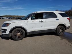 Salvage cars for sale at Brookhaven, NY auction: 2016 Ford Explorer Police Interceptor