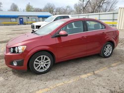 Chevrolet Sonic LT salvage cars for sale: 2015 Chevrolet Sonic LT