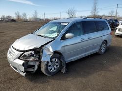 Salvage cars for sale from Copart Montreal Est, QC: 2010 Honda Odyssey EX