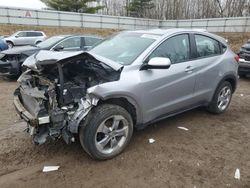 Honda HR-V LX salvage cars for sale: 2017 Honda HR-V LX