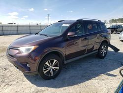 Toyota Rav4 XLE salvage cars for sale: 2017 Toyota Rav4 XLE