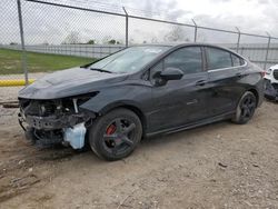 Salvage cars for sale from Copart Houston, TX: 2018 Chevrolet Cruze LT