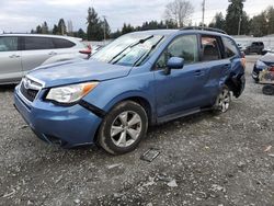 Subaru salvage cars for sale: 2015 Subaru Forester 2.5I Premium