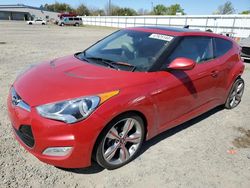 Salvage cars for sale at Sacramento, CA auction: 2013 Hyundai Veloster