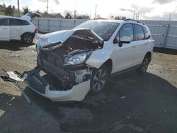 Subaru Forester Vehiculos salvage en venta: 2017 Subaru Forester 2.5I Premium