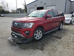 Salvage cars for sale from Copart Savannah, GA: 2019 Ford Expedition Max XLT