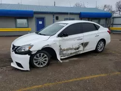 Salvage cars for sale at Wichita, KS auction: 2019 Nissan Sentra S