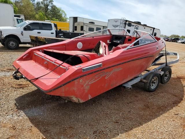 1992 Baha Boat With Trailer