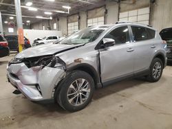 Toyota Rav4 HV LE salvage cars for sale: 2017 Toyota Rav4 HV LE