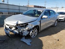 Salvage cars for sale from Copart Chicago Heights, IL: 2017 Chevrolet Impala LT