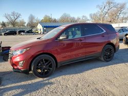 Salvage cars for sale at Wichita, KS auction: 2021 Chevrolet Equinox LT