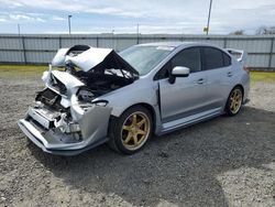 Salvage cars for sale at Sacramento, CA auction: 2015 Subaru WRX Premium