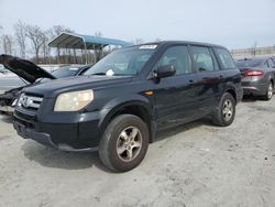 Honda Pilot LX salvage cars for sale: 2007 Honda Pilot LX