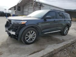 Salvage cars for sale at Corpus Christi, TX auction: 2022 Ford Explorer XLT