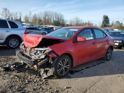 Toyota Corolla salvage cars for sale: 2016 Toyota Corolla L