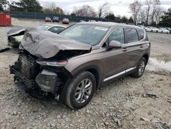 Salvage cars for sale from Copart Madisonville, TN: 2019 Hyundai Santa FE SE