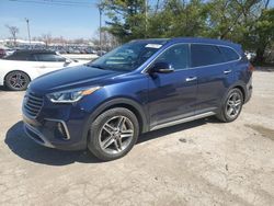 Salvage cars for sale at Lexington, KY auction: 2017 Hyundai Santa FE SE Ultimate