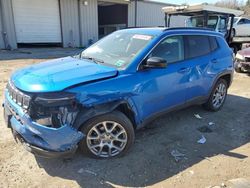 Salvage cars for sale at Grenada, MS auction: 2022 Jeep Compass Latitude LUX