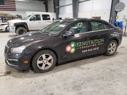 Salvage cars for sale at Greenwood, NE auction: 2015 Chevrolet Cruze LT