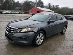 Salvage cars for sale from Copart Mendon, MA: 2010 Honda Accord Crosstour EXL