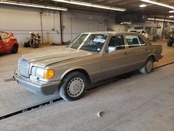 Salvage cars for sale at Wheeling, IL auction: 1986 Mercedes-Benz 420 SEL