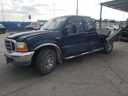 Salvage trucks for sale at Anthony, TX auction: 2001 Ford F250 Super Duty