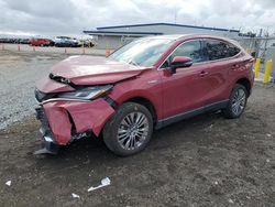 Salvage cars for sale at San Diego, CA auction: 2021 Toyota Venza LE