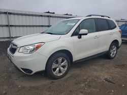 Salvage cars for sale at Fredericksburg, VA auction: 2016 Subaru Forester 2.5I Limited