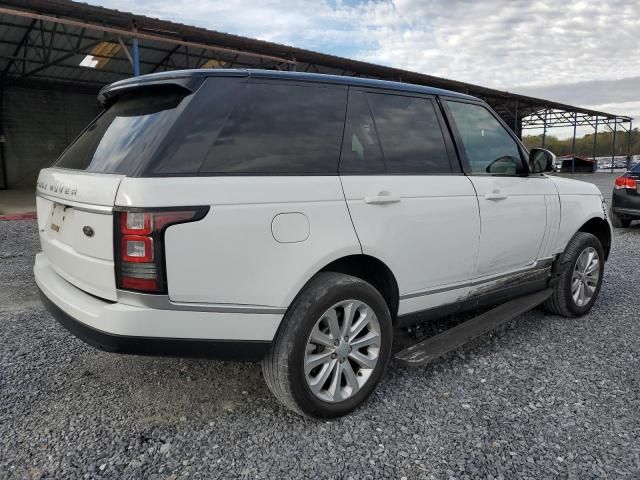 2016 Land Rover Range Rover HSE