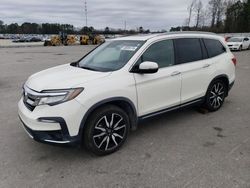 Honda Pilot Touring salvage cars for sale: 2019 Honda Pilot Touring