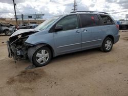 Salvage cars for sale at Colorado Springs, CO auction: 2004 Toyota Sienna CE