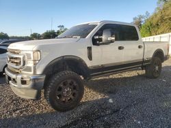 Salvage cars for sale from Copart Riverview, FL: 2022 Ford F250 Super Duty