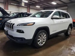 Jeep salvage cars for sale: 2017 Jeep Cherokee Limited