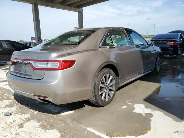 2018 Lincoln Continental Premiere