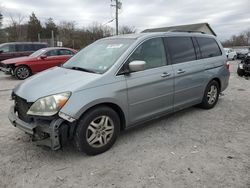 Salvage cars for sale from Copart York Haven, PA: 2006 Honda Odyssey EXL