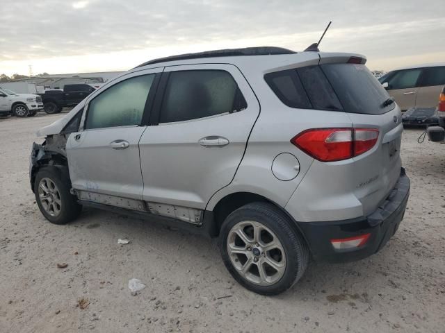 2020 Ford Ecosport SE