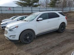 Chevrolet salvage cars for sale: 2016 Chevrolet Equinox LT