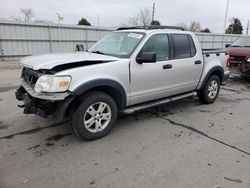 Ford Explorer salvage cars for sale: 2007 Ford Explorer Sport Trac XLT