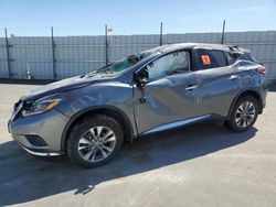 Nissan Murano salvage cars for sale: 2018 Nissan Murano S