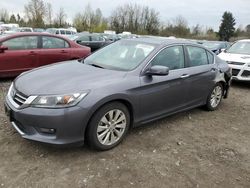 Honda Accord salvage cars for sale: 2015 Honda Accord EXL