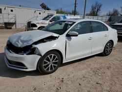 Salvage cars for sale at Oklahoma City, OK auction: 2017 Volkswagen Jetta SE