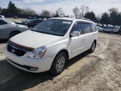 Salvage cars for sale from Copart Madisonville, TN: 2014 KIA Sedona LX