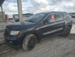 Jeep Grand Cherokee salvage cars for sale: 2011 Jeep Grand Cherokee Overland