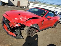 Salvage cars for sale at New Britain, CT auction: 2018 Ford Mustang