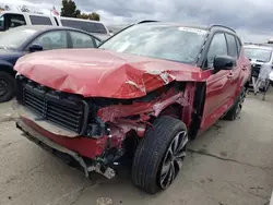 Salvage cars for sale at Martinez, CA auction: 2022 Volvo XC40 P8 Recharge Plus