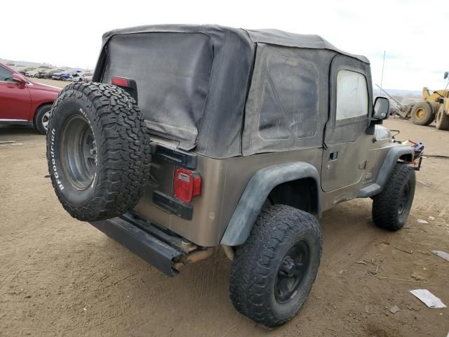 2004 Jeep Wrangler / TJ SE