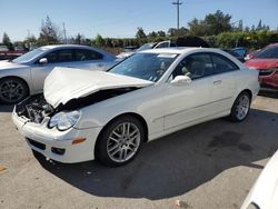 Salvage cars for sale at San Martin, CA auction: 2009 Mercedes-Benz CLK 350